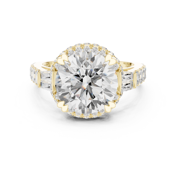 Petite Pave Lab Grown Diamond Ring