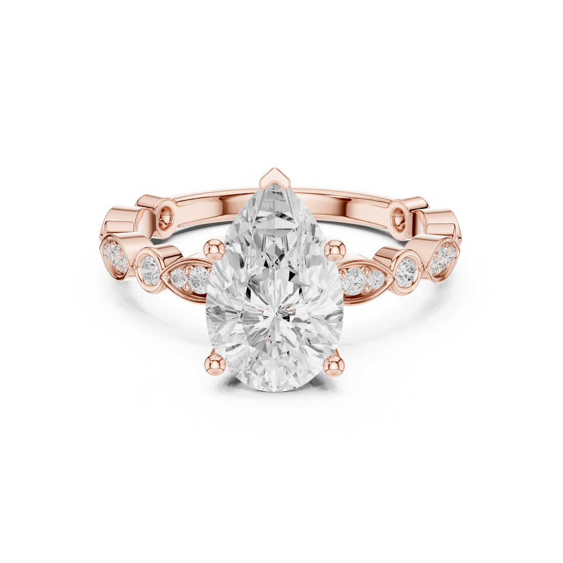 Symmetric Bliss Lab Grown Diamond Ring