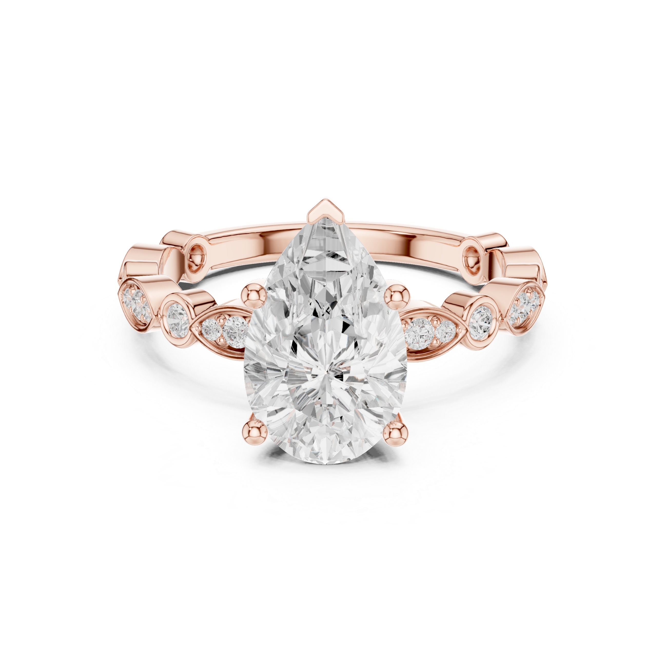 Symmetric Bliss Lab Grown Diamond Ring