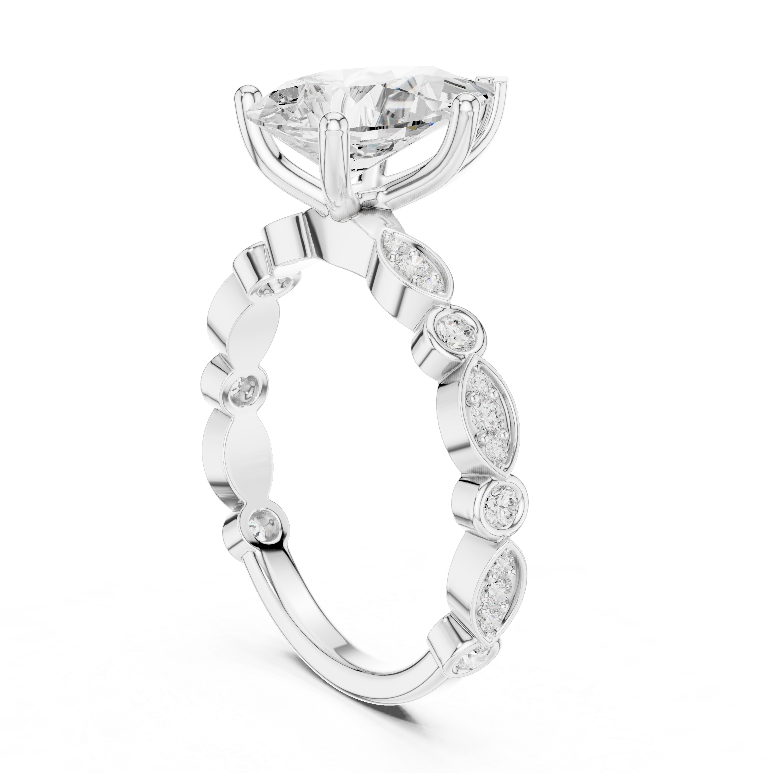Symmetric Bliss Lab Grown Diamond Ring