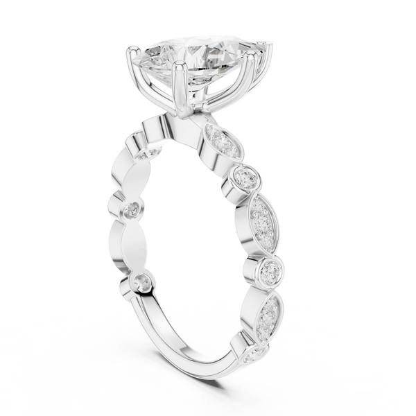 Symmetric Bliss Lab Grown Diamond Ring