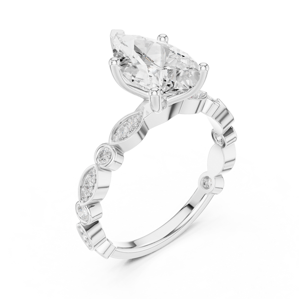 Symmetric Bliss Lab Grown Diamond Ring