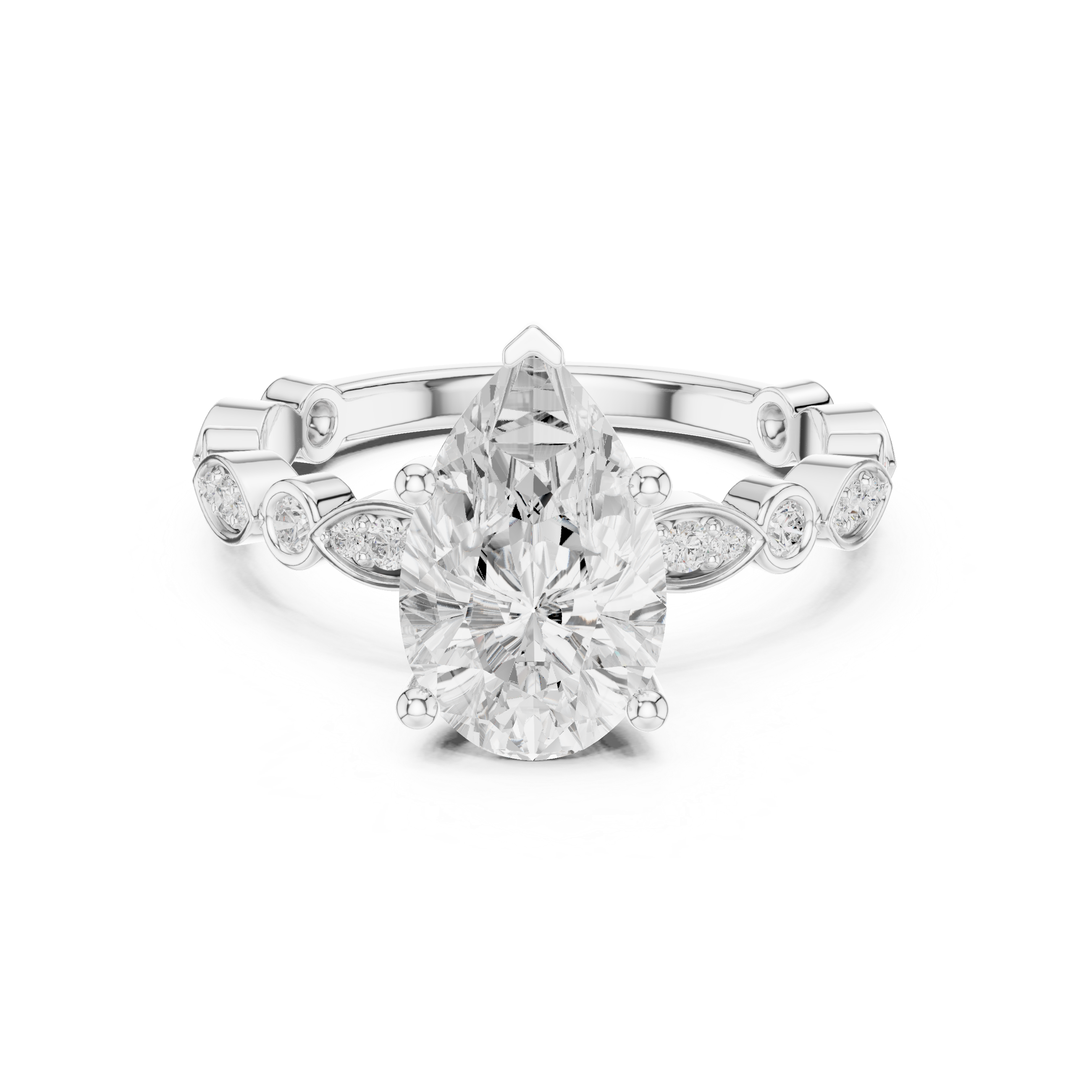 Symmetric Bliss Lab Grown Diamond Ring
