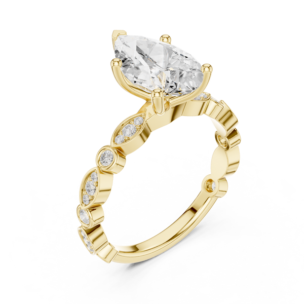 Symmetric Bliss Lab Grown Diamond Ring