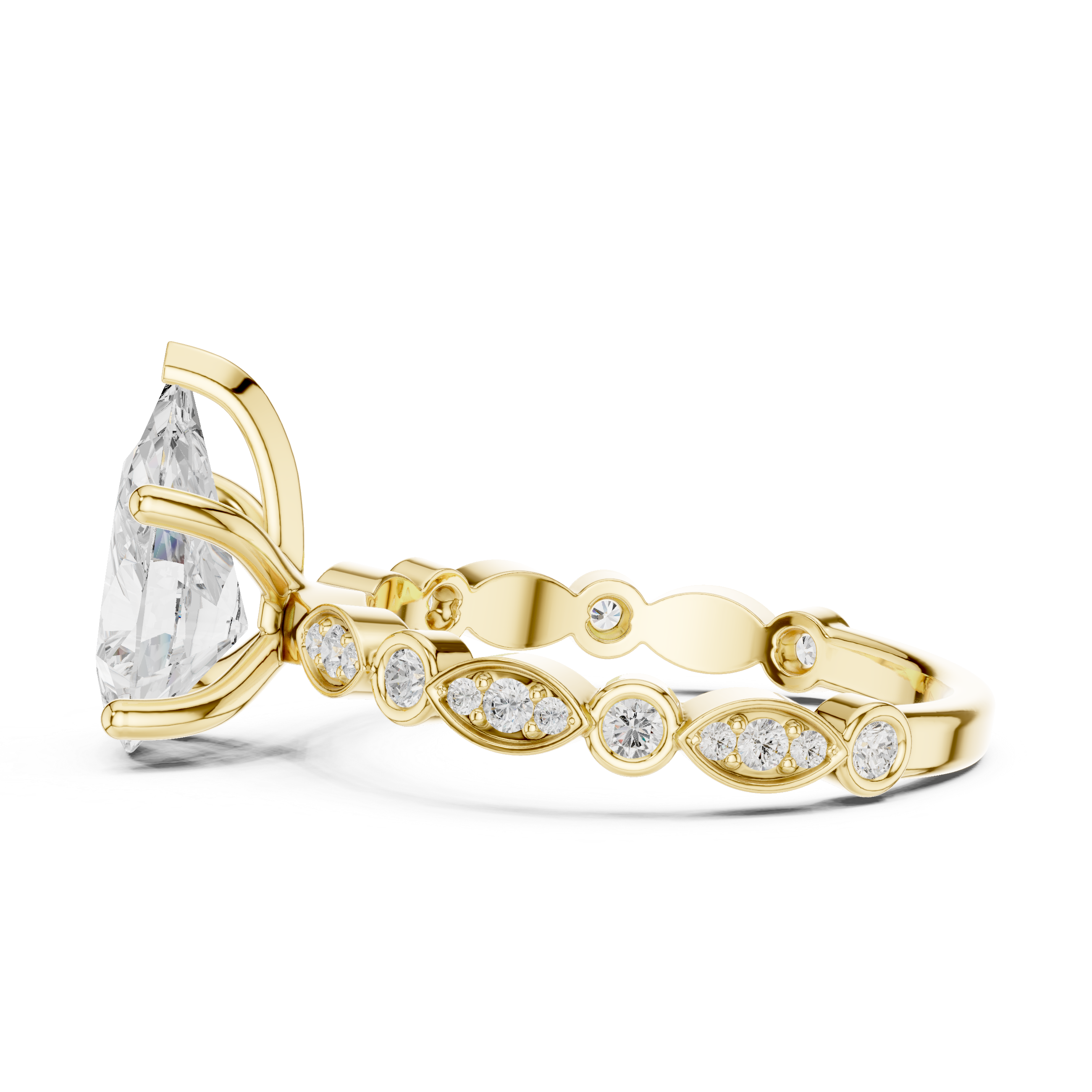 Symmetric Bliss Lab Grown Diamond Ring