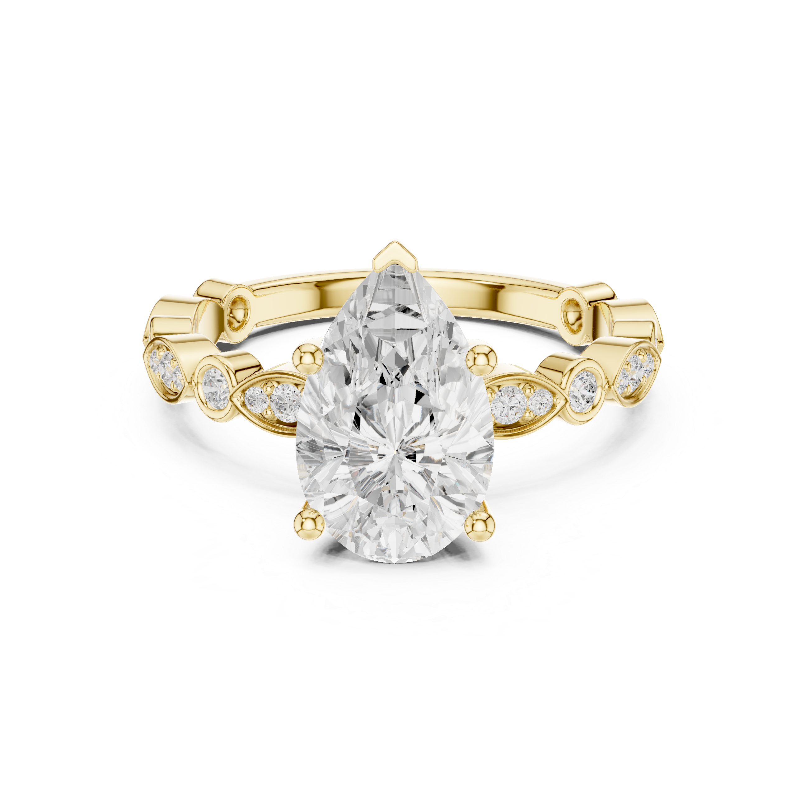 Symmetric Bliss Lab Grown Diamond Ring