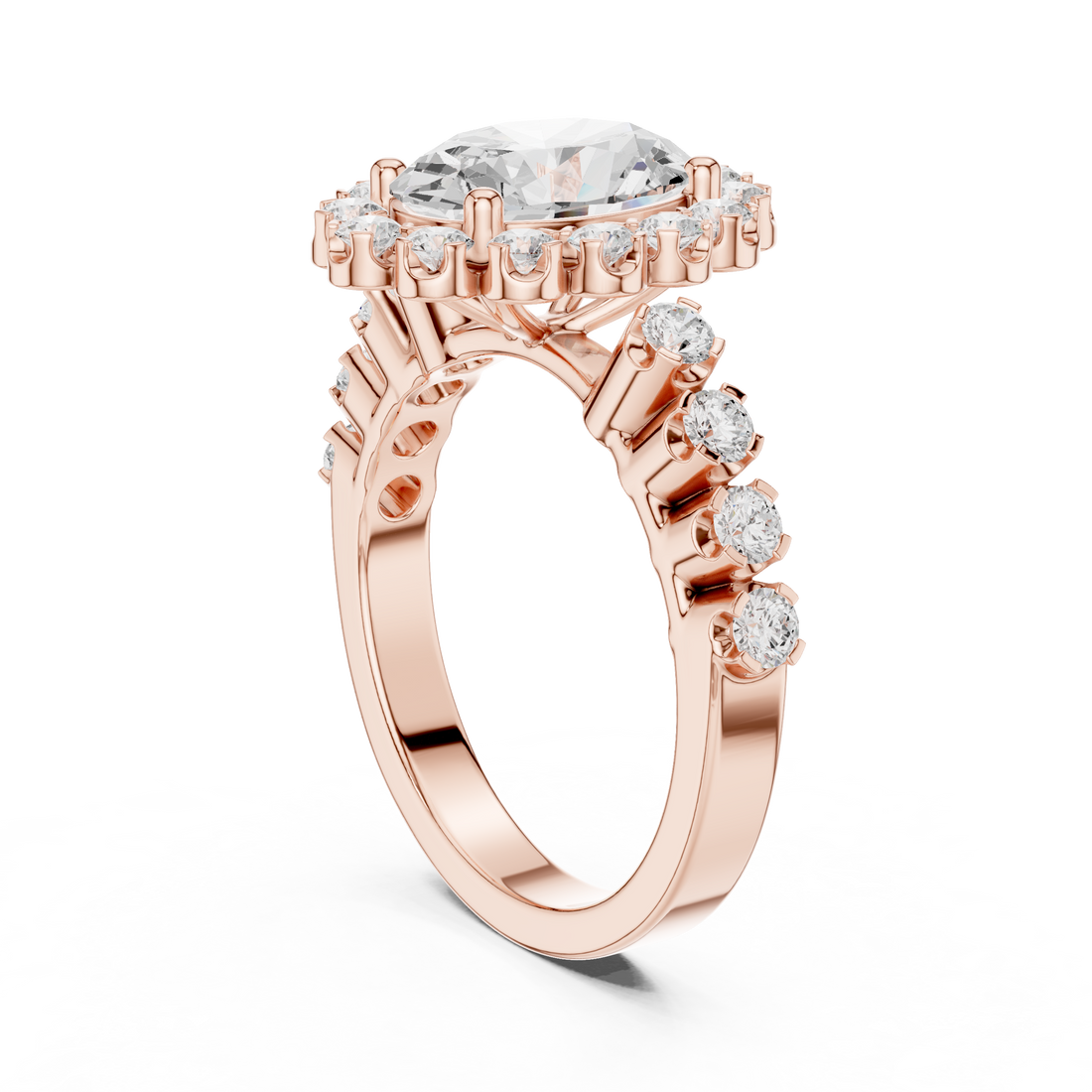 Dainty Twist Lab Grown Diamond Ring