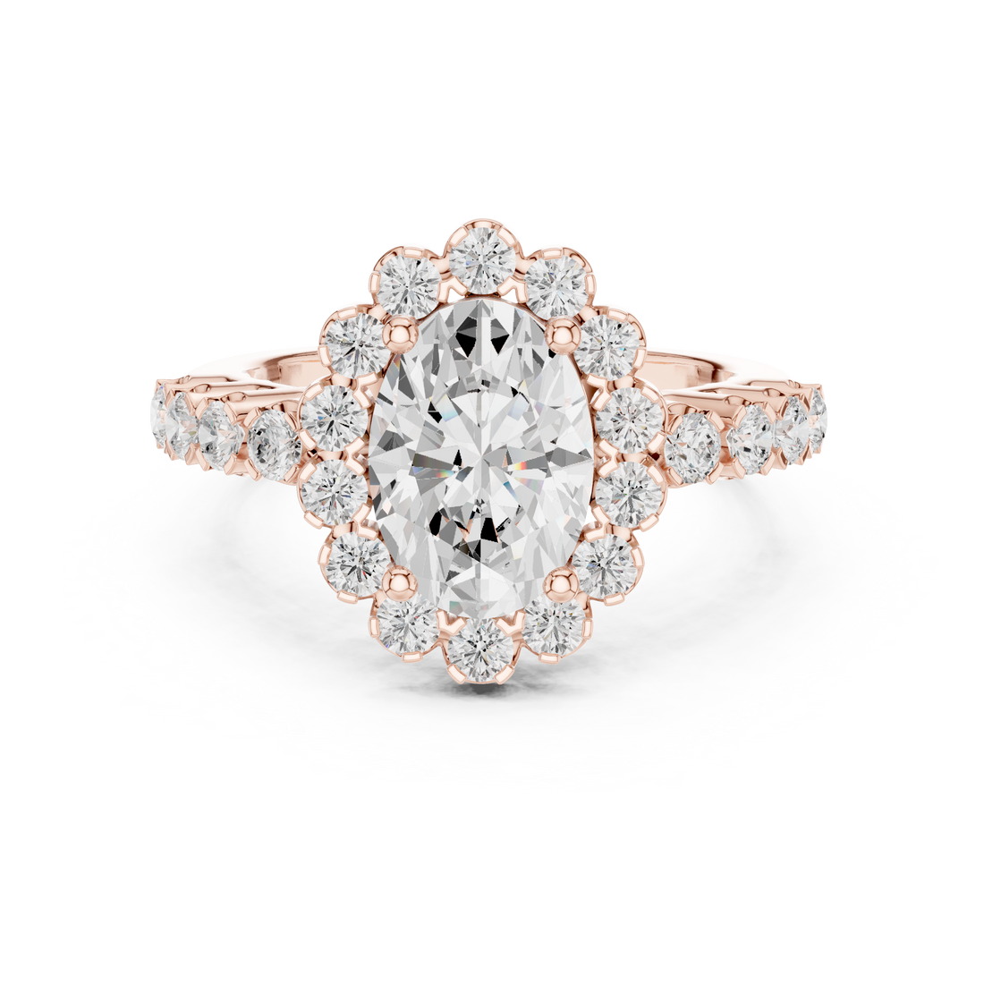 Dainty Twist Lab Grown Diamond Ring