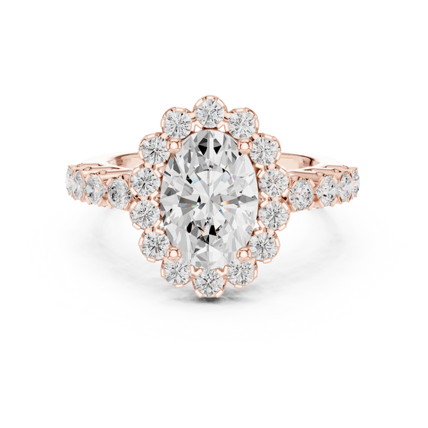Dainty Twist Lab Grown Diamond Ring