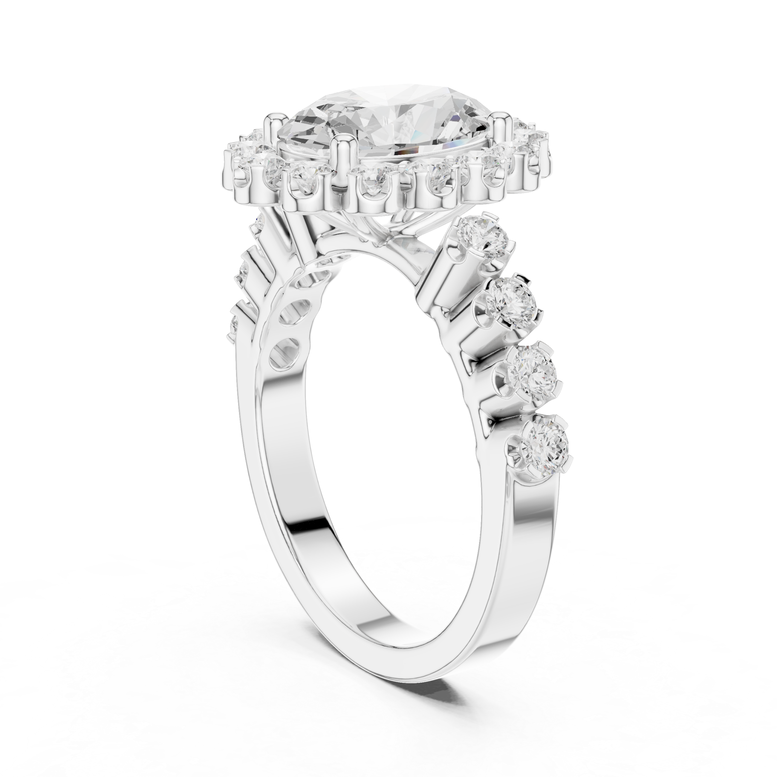 Dainty Twist Lab Grown Diamond Ring