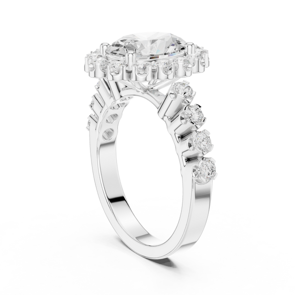 Dainty Twist Lab Grown Diamond Ring