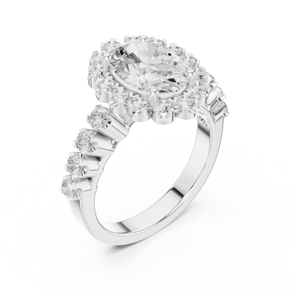 Dainty Twist Lab Grown Diamond Ring