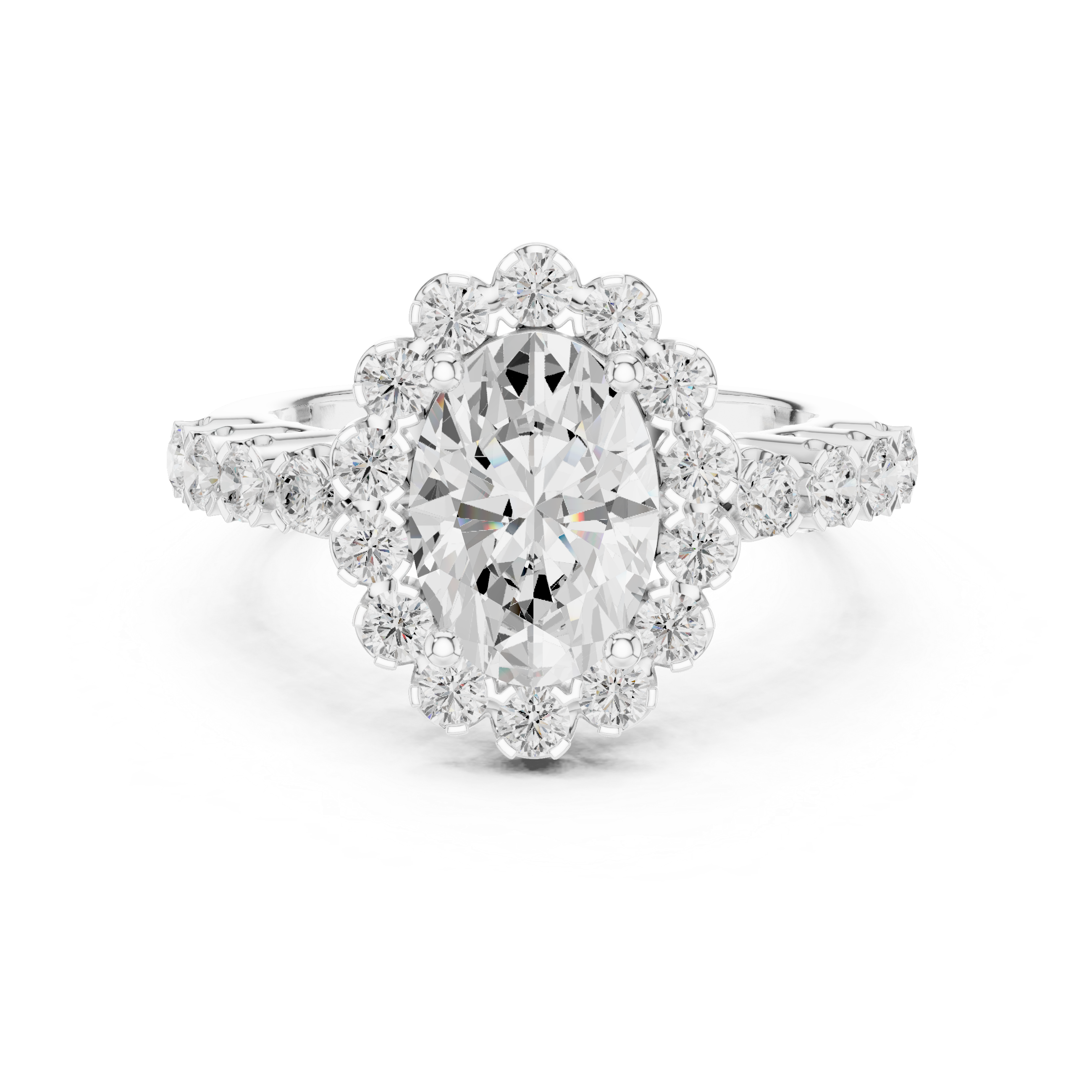 Dainty Twist Lab Grown Diamond Ring