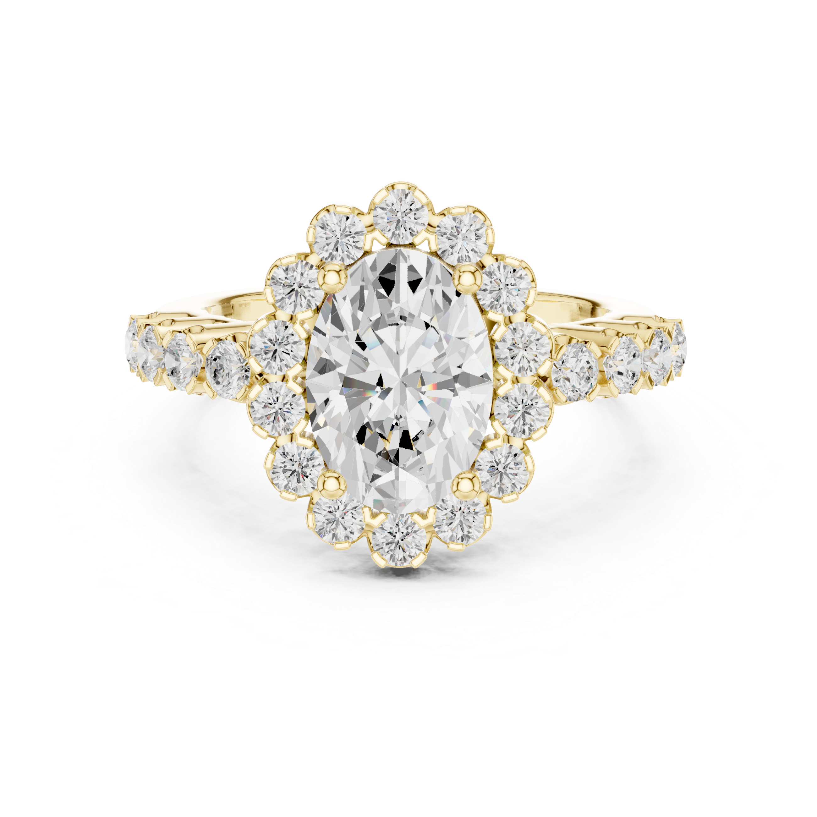Dainty Twist Lab Grown Diamond Ring