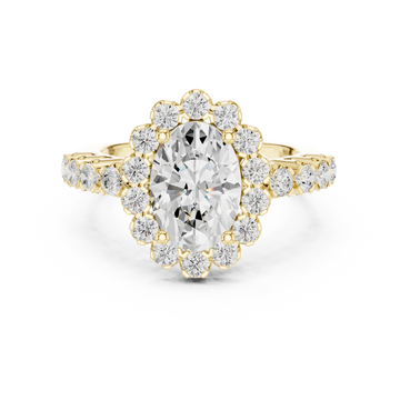 Dainty Twist Lab Grown Diamond Ring