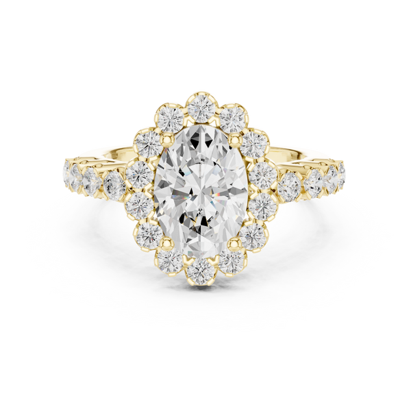 Dainty Twist Lab Grown Diamond Ring