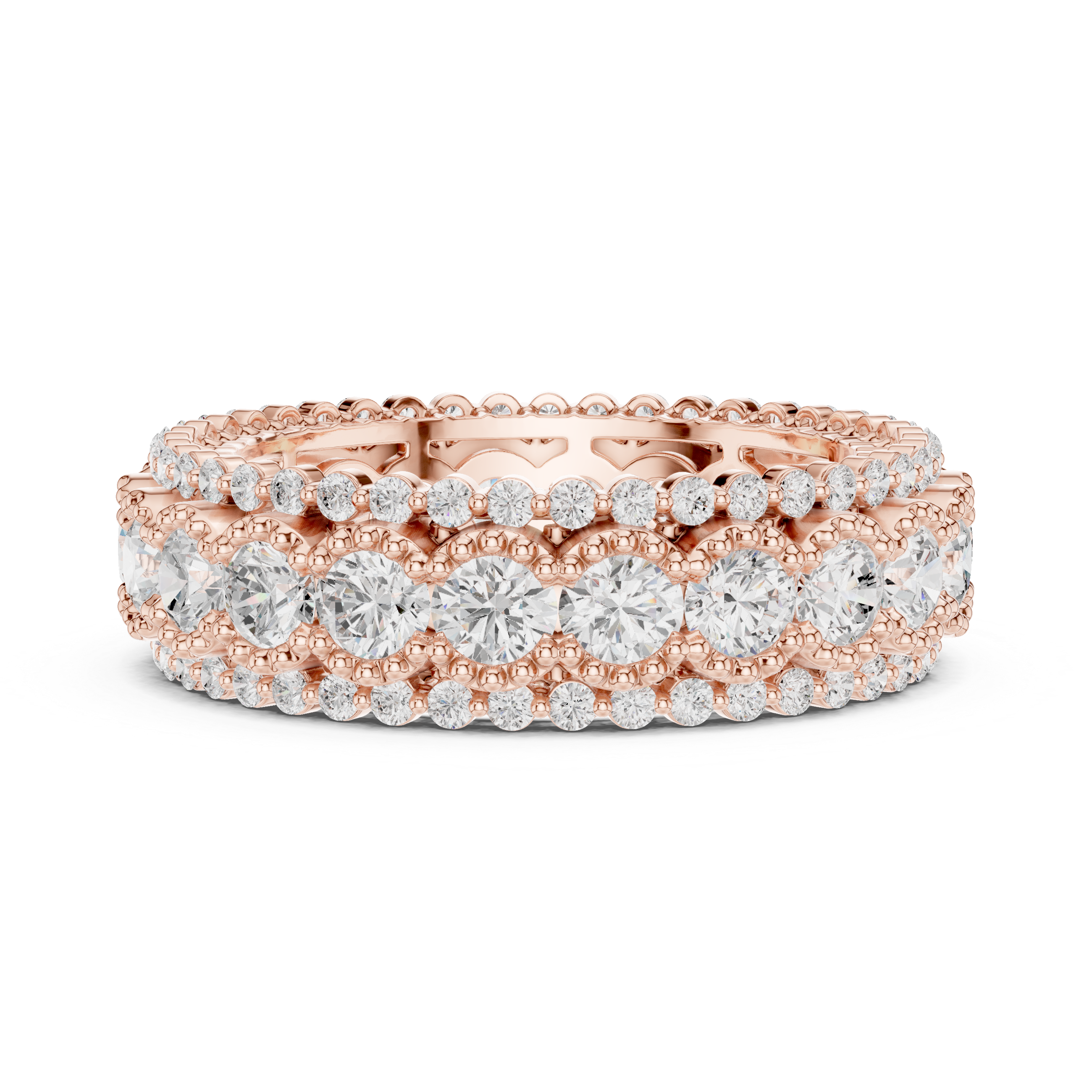 Braided Path Lab Grown Diamond Ring