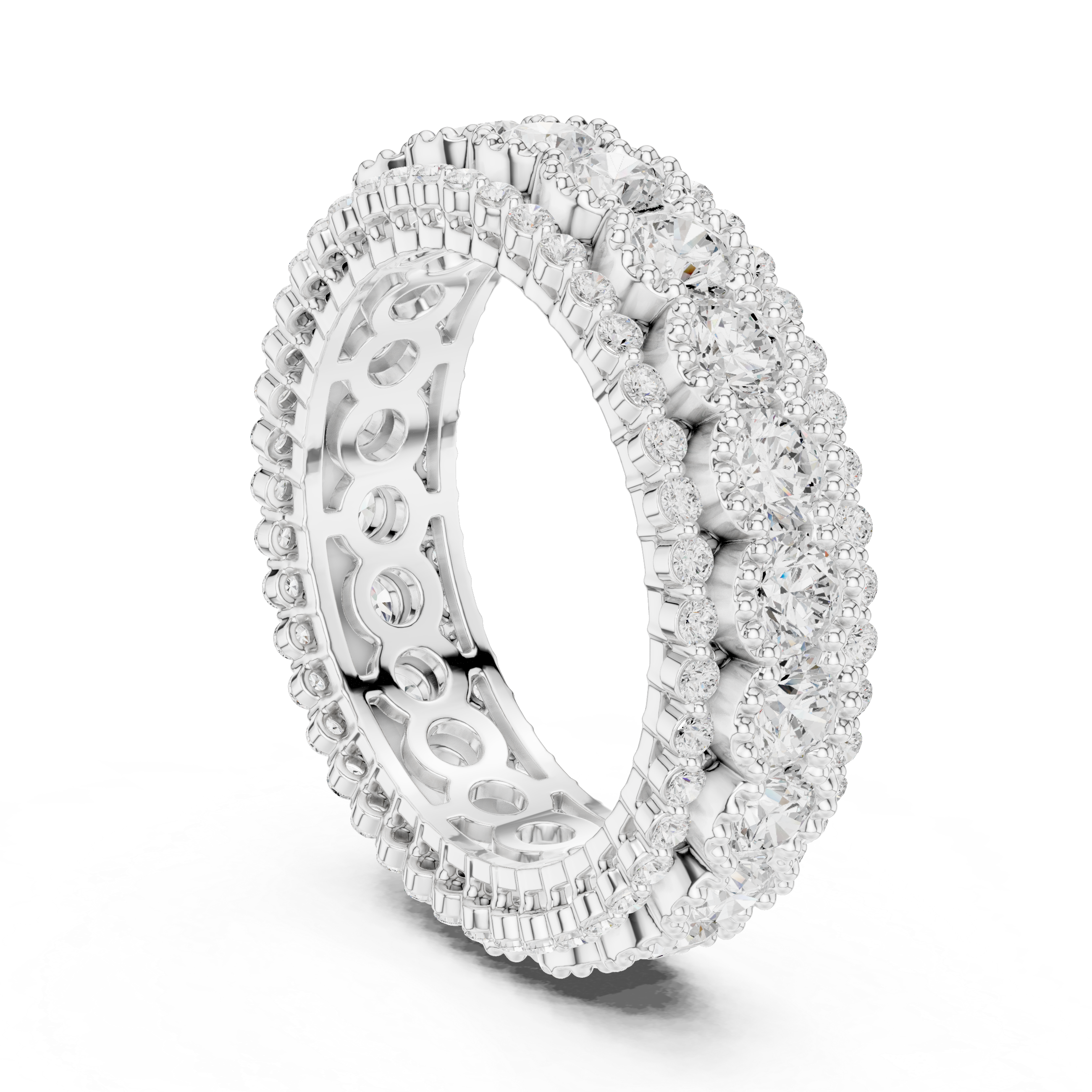 Braided Path Lab Grown Diamond Ring
