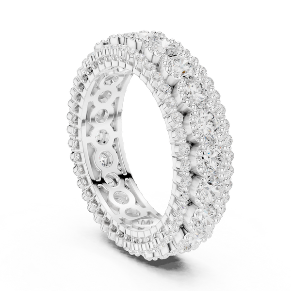 Braided Path Lab Grown Diamond Ring