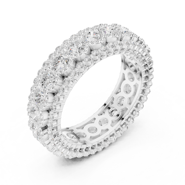 Braided Path Lab Grown Diamond Ring