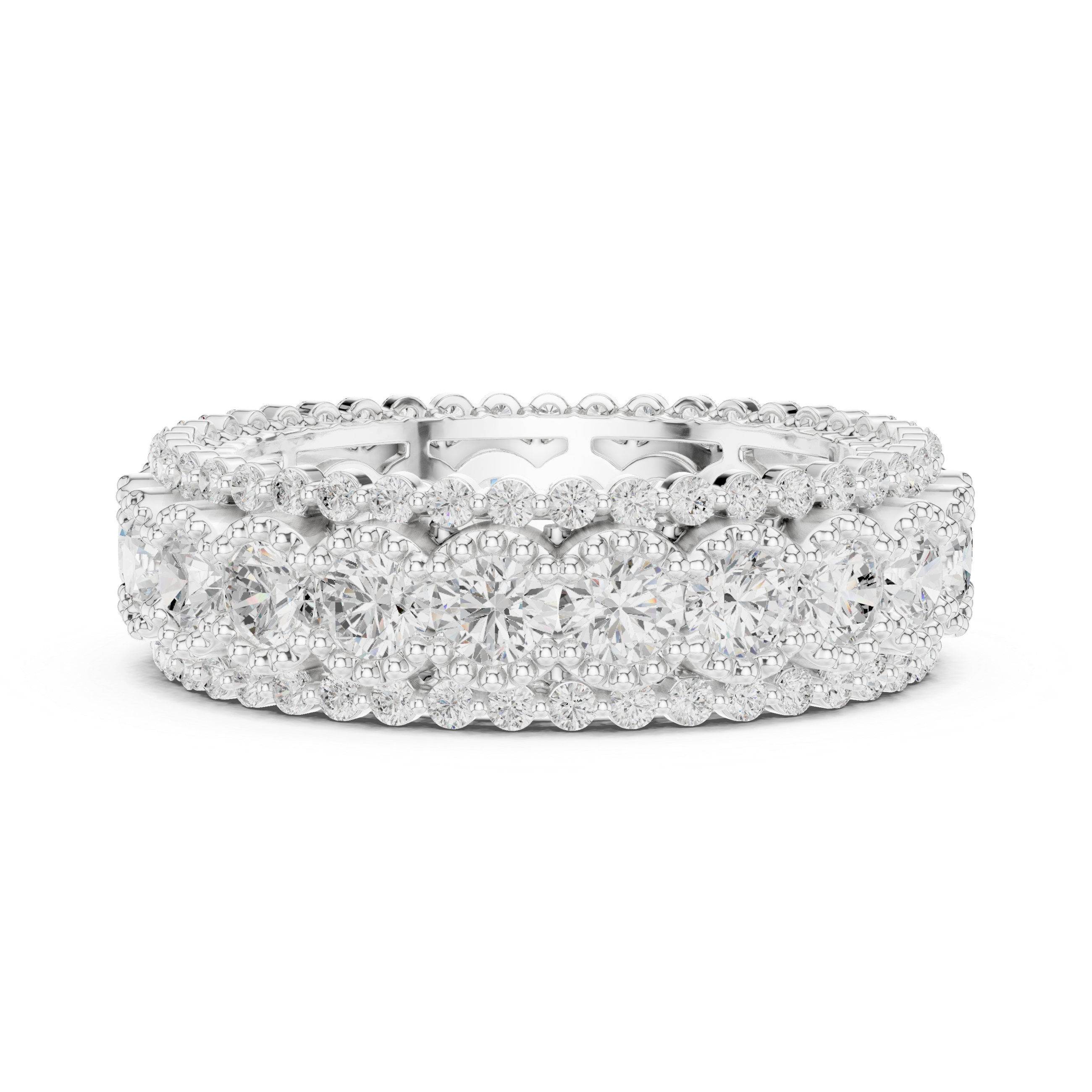 Braided Path Lab Grown Diamond Ring