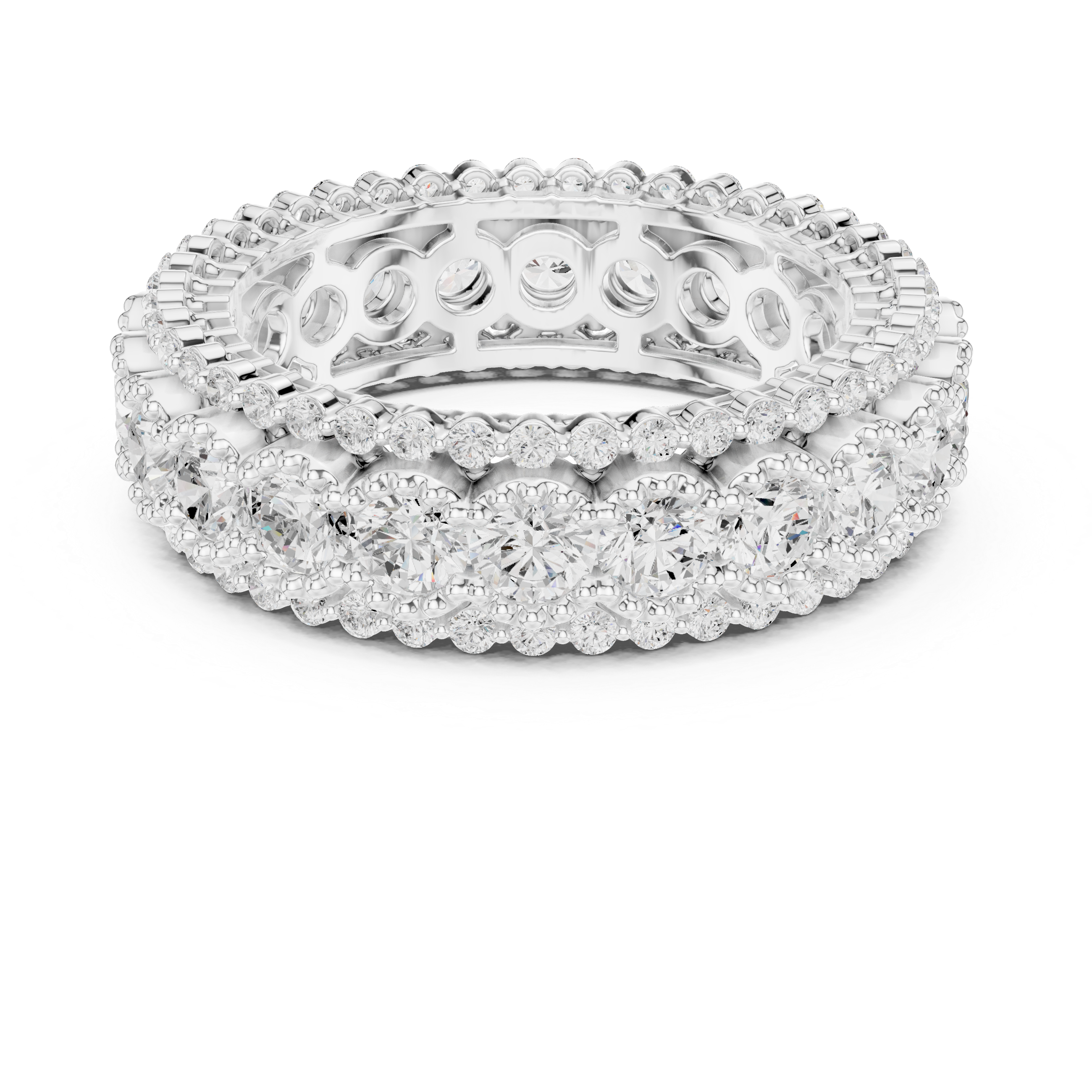 Braided Path Lab Grown Diamond Ring