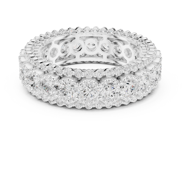 Braided Path Lab Grown Diamond Ring