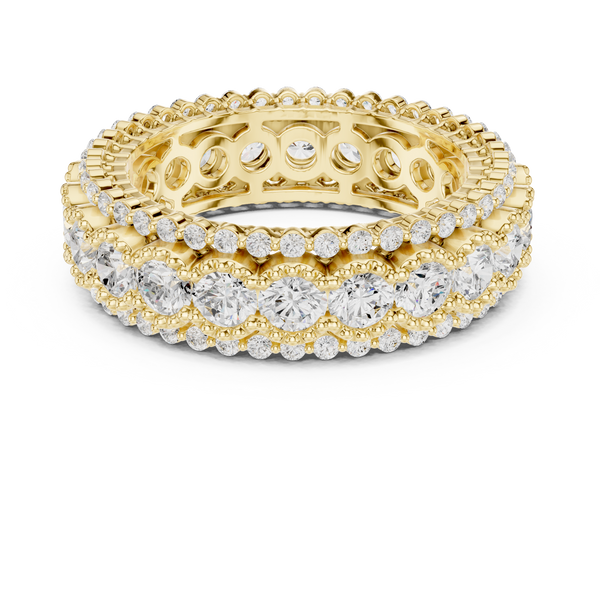 Braided Path Lab Grown Diamond Ring