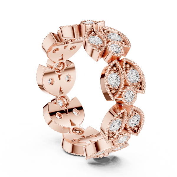 Compass Alignment Lab Grown Diamond Ring