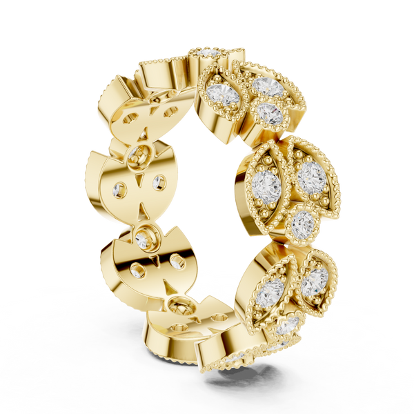 Compass Alignment Lab Grown Diamond Ring
