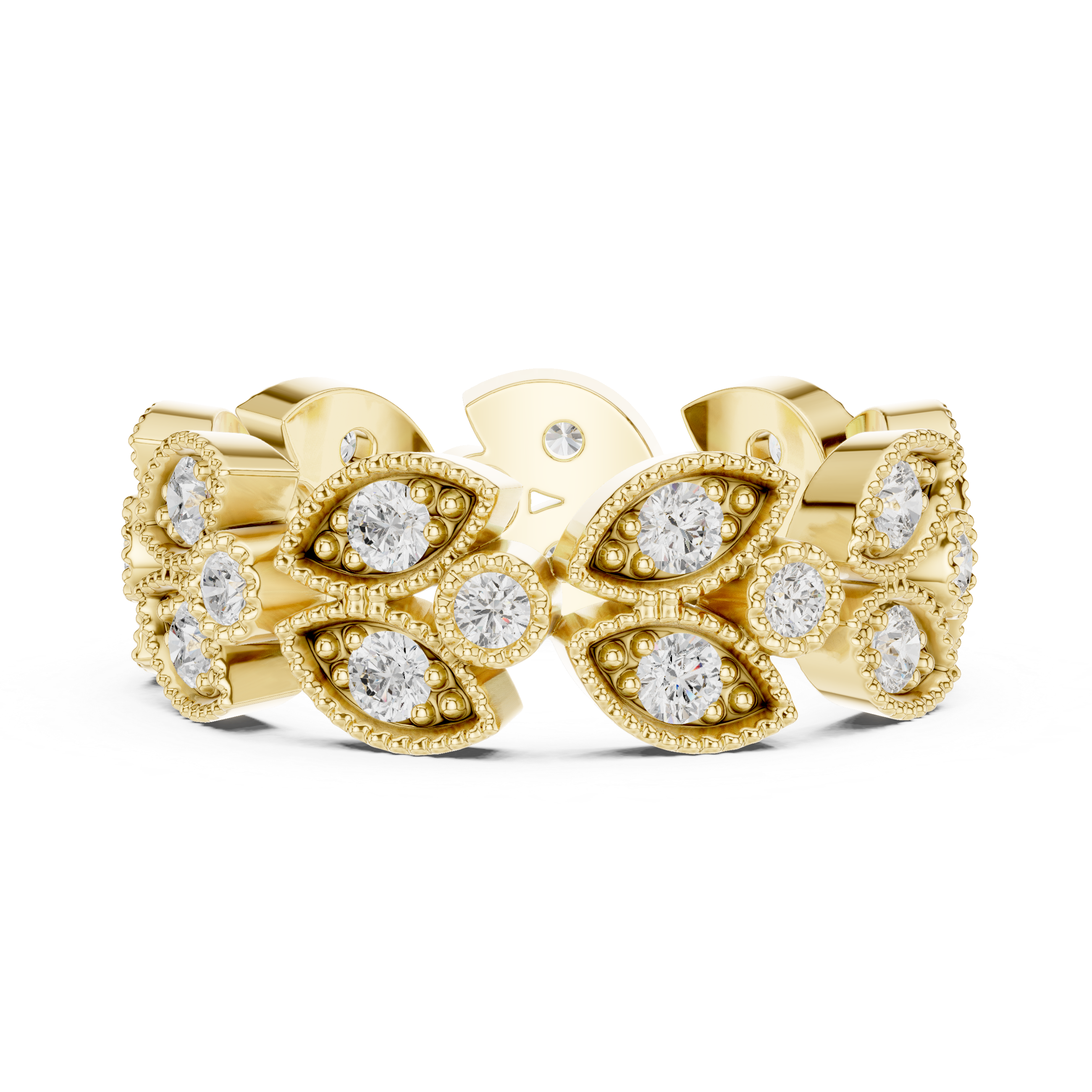 Compass Alignment Lab Grown Diamond Ring