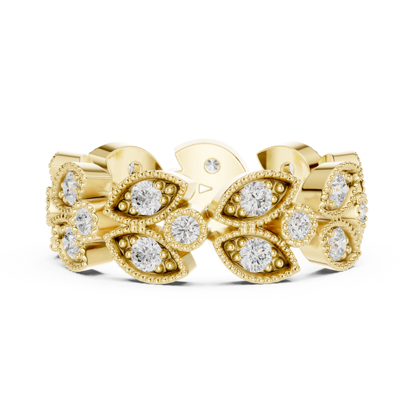 Compass Alignment Lab Grown Diamond Ring