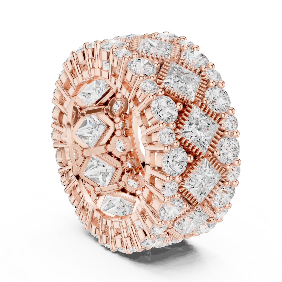 Bright Fishtail Lab Grown Diamond Ring