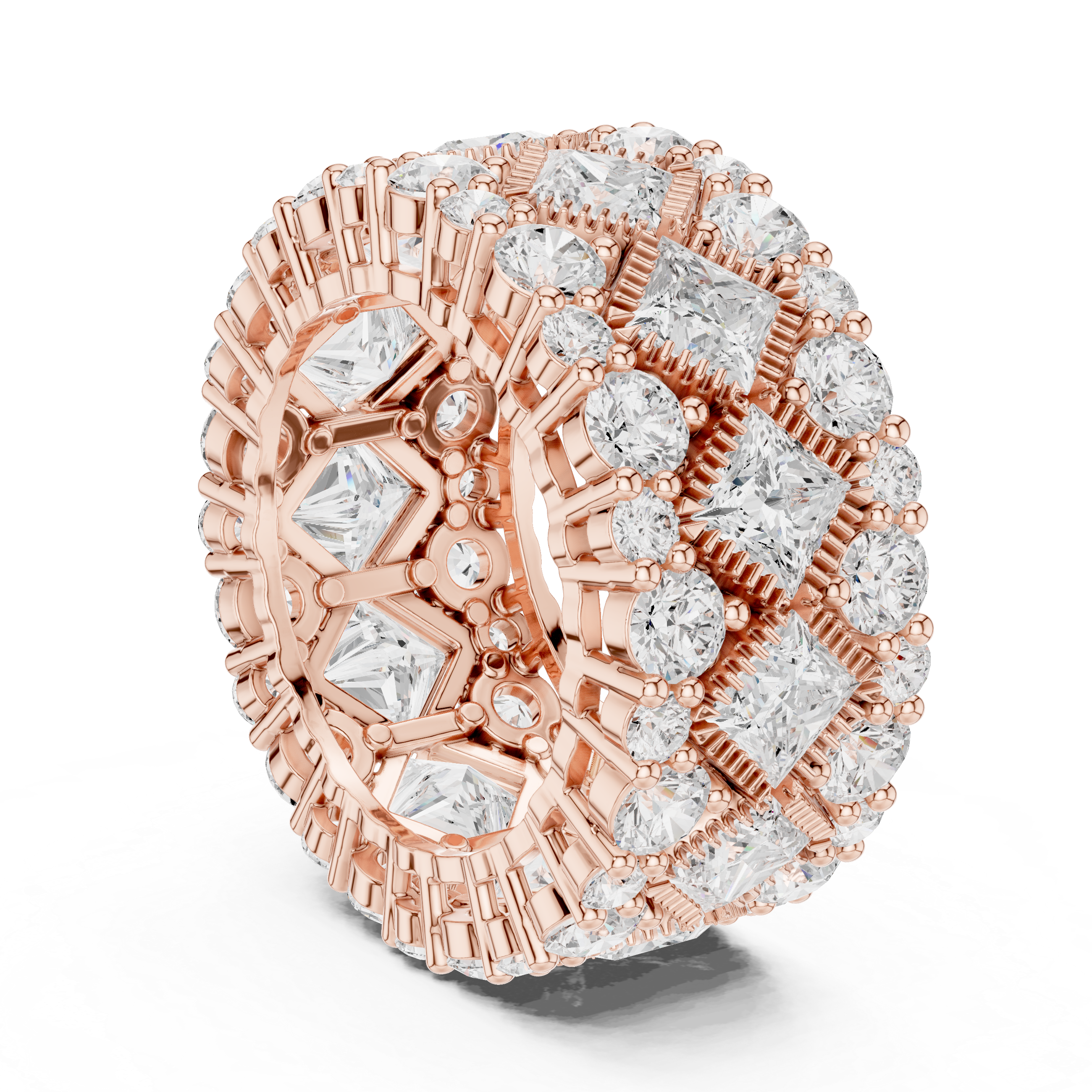 Bright Fishtail Lab Grown Diamond Ring