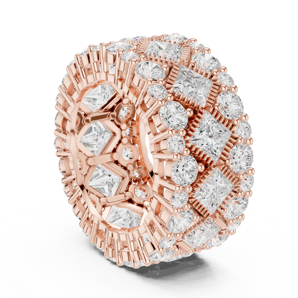 Bright Fishtail Lab Grown Diamond Ring