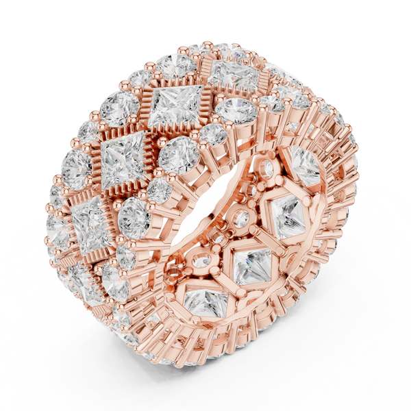 Bright Fishtail Lab Grown Diamond Ring