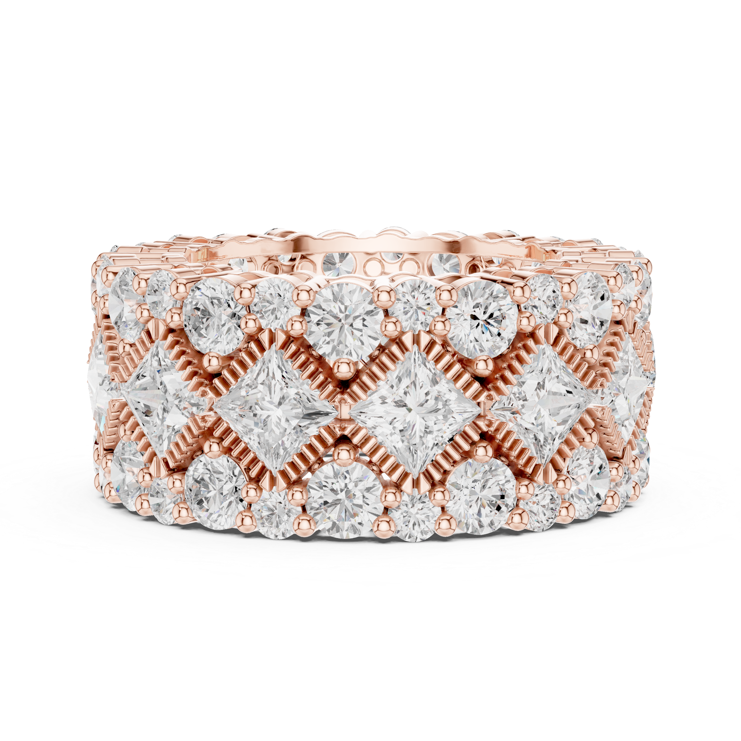 Bright Fishtail Lab Grown Diamond Ring