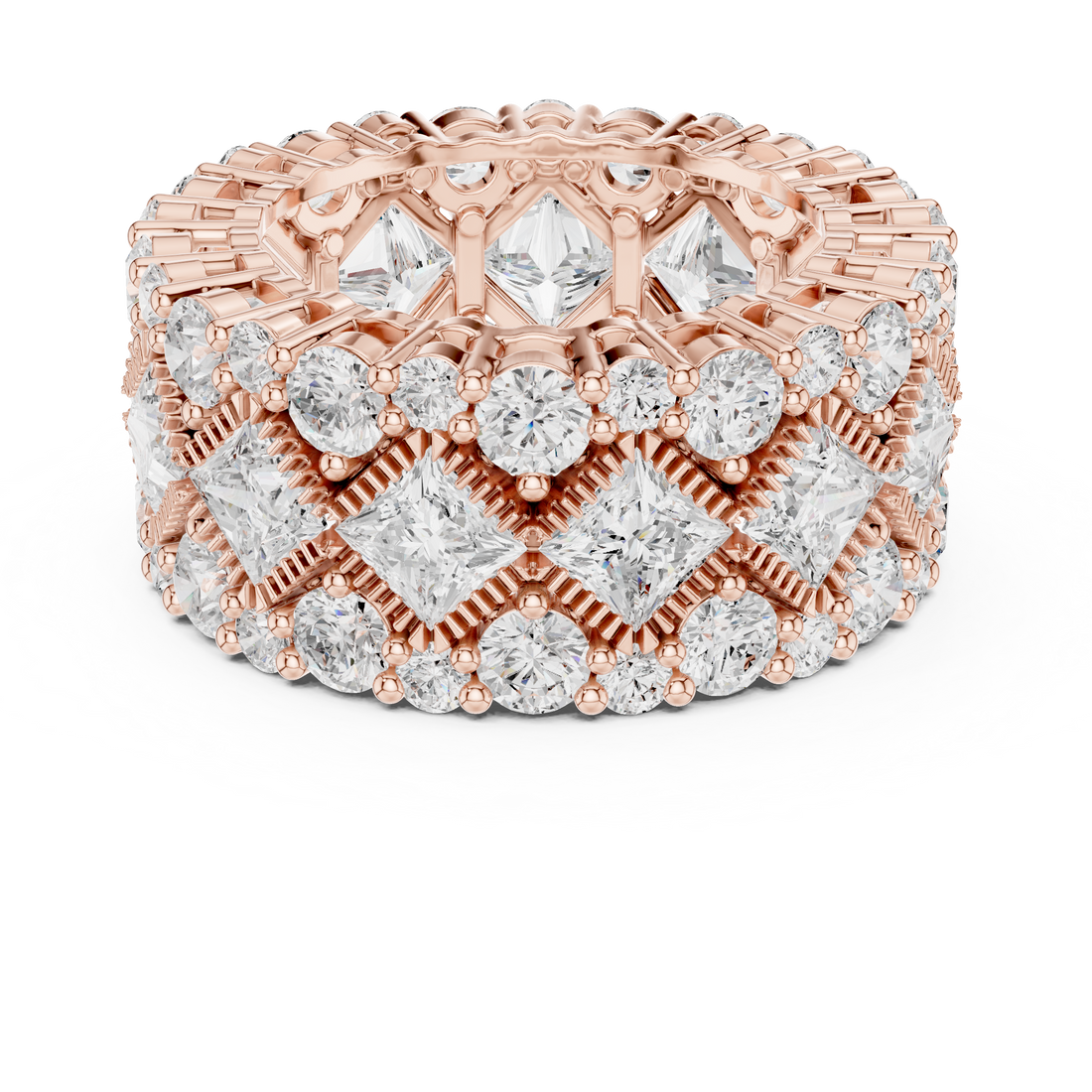 Bright Fishtail Lab Grown Diamond Ring
