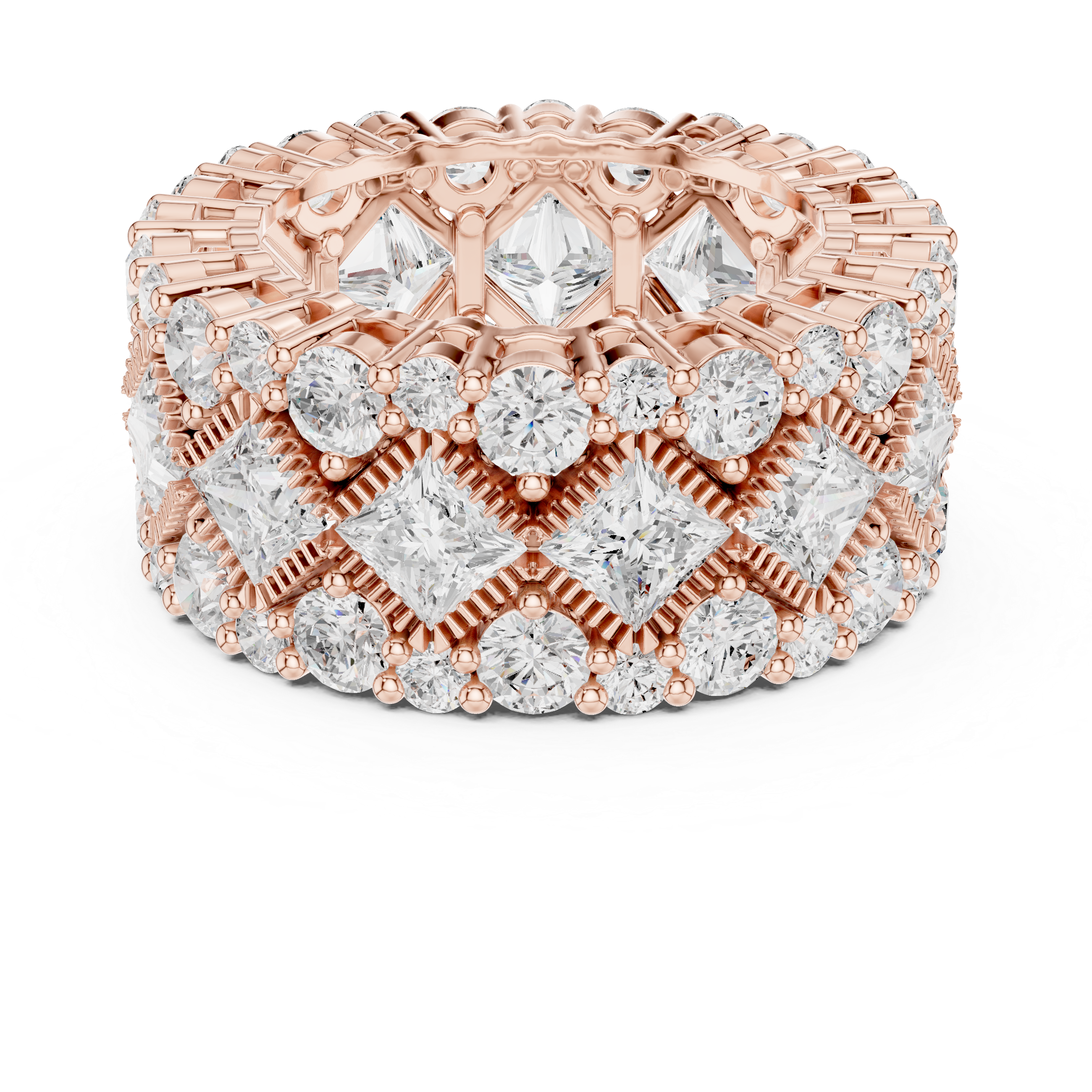 Bright Fishtail Lab Grown Diamond Ring