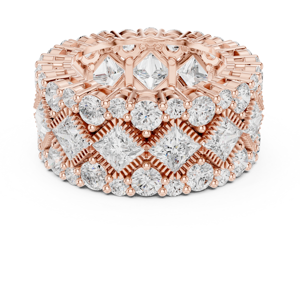 Bright Fishtail Lab Grown Diamond Ring