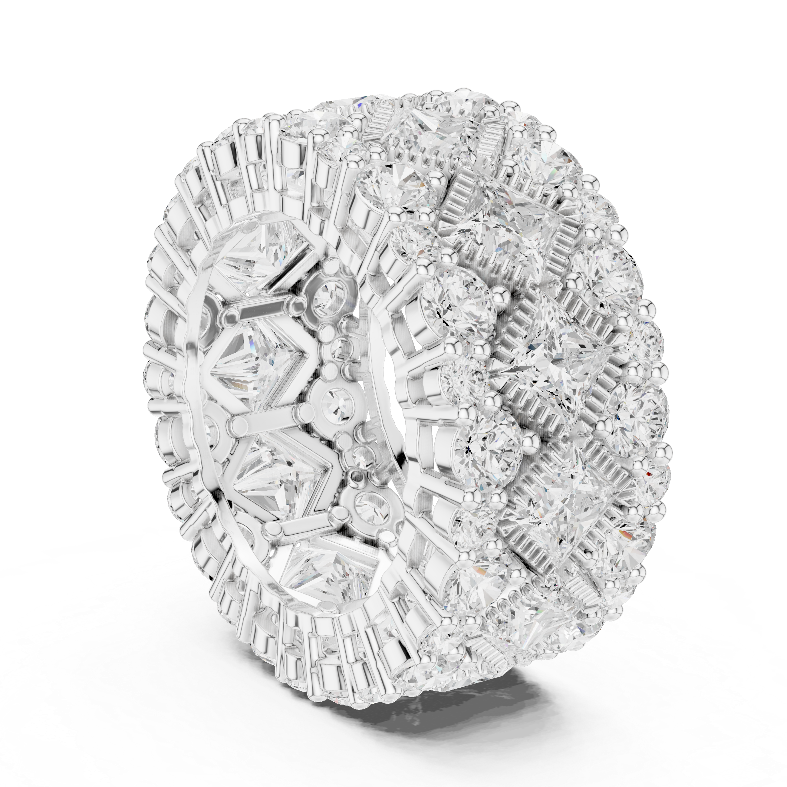 Bright Fishtail Lab Grown Diamond Ring