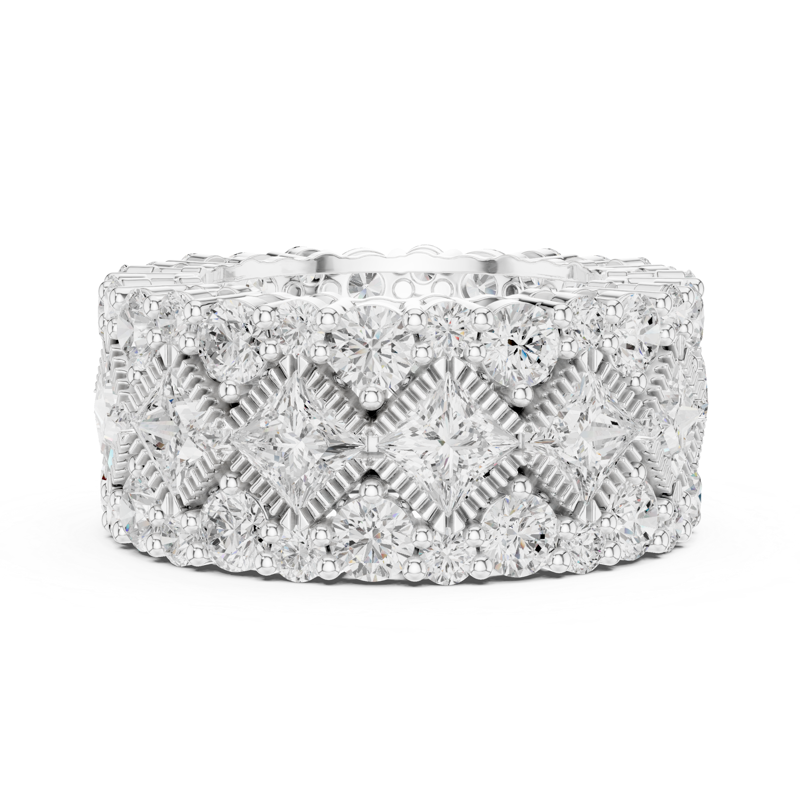 Bright Fishtail Lab Grown Diamond Ring