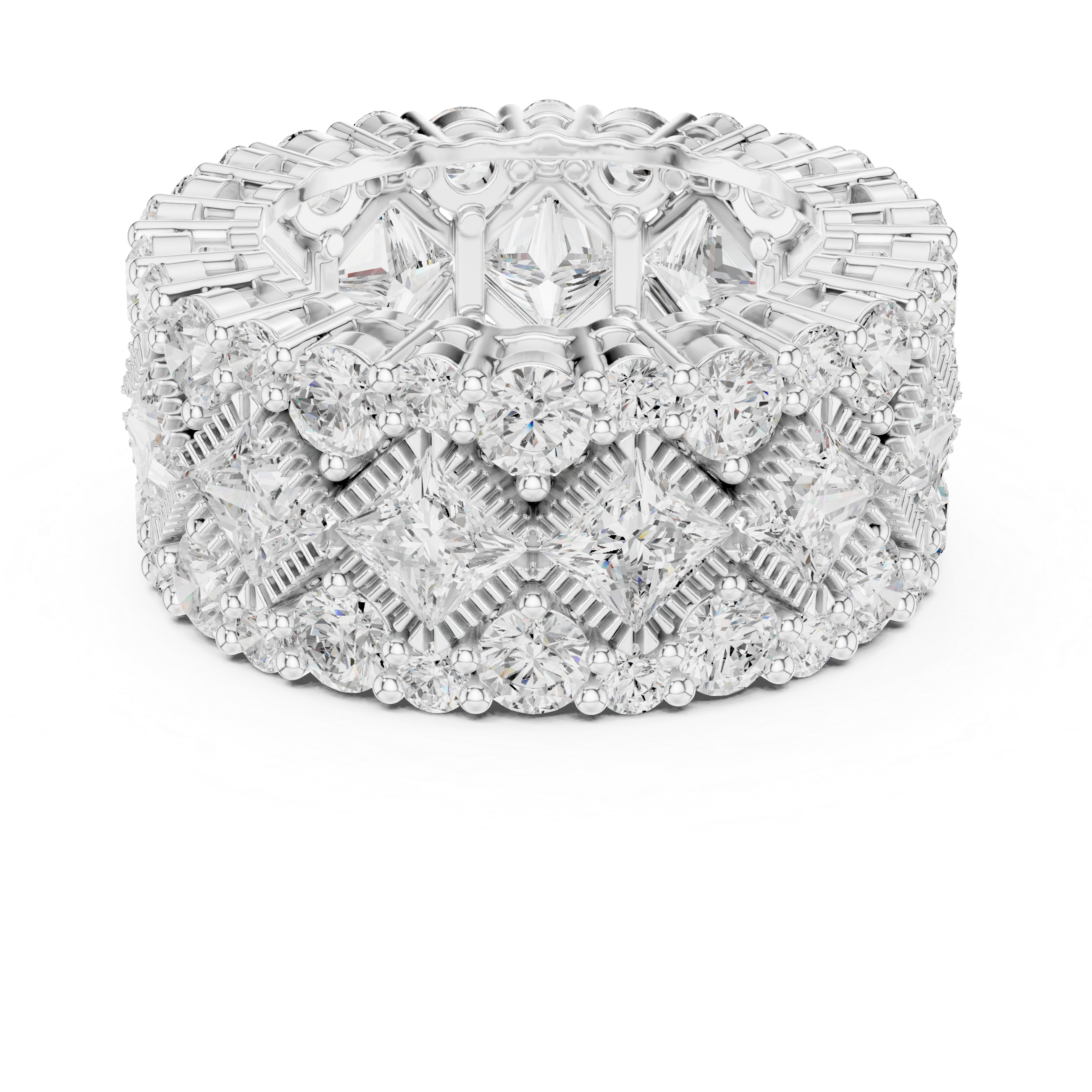 Bright Fishtail Lab Grown Diamond Ring