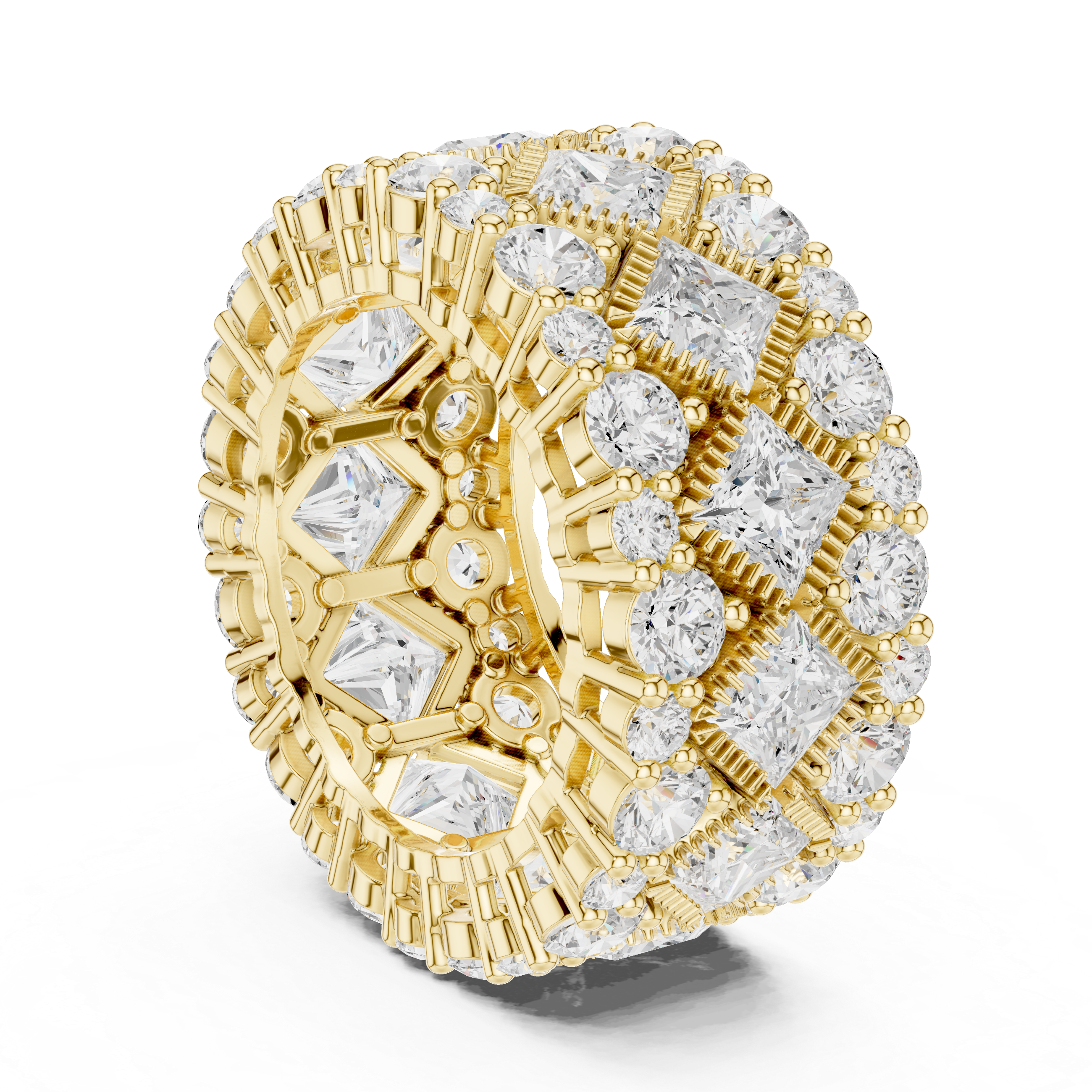 Bright Fishtail Lab Grown Diamond Ring