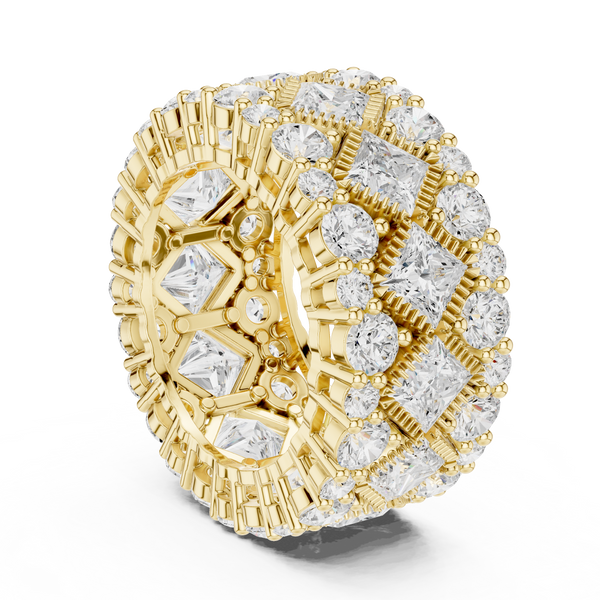 Bright Fishtail Lab Grown Diamond Ring