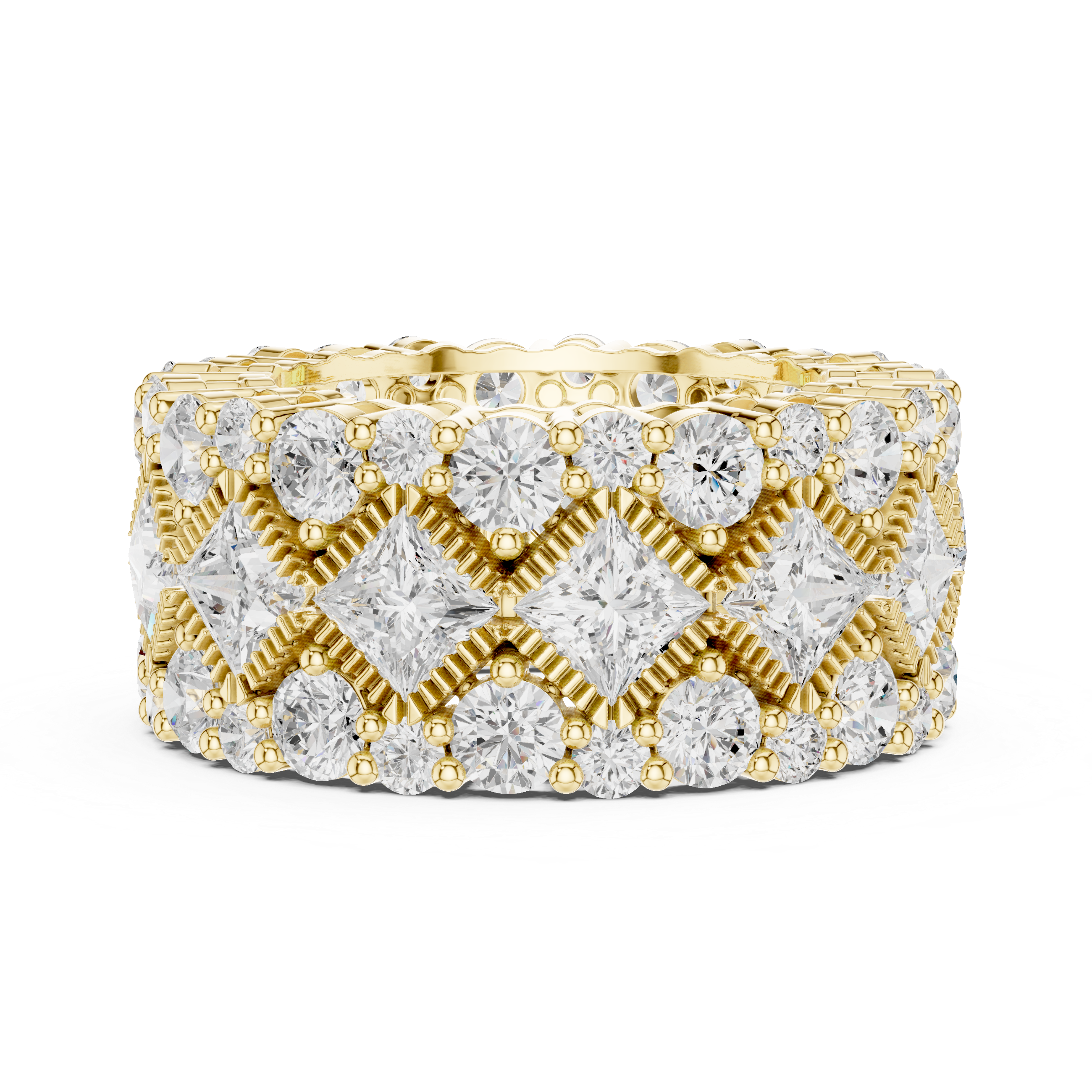 Bright Fishtail Lab Grown Diamond Ring