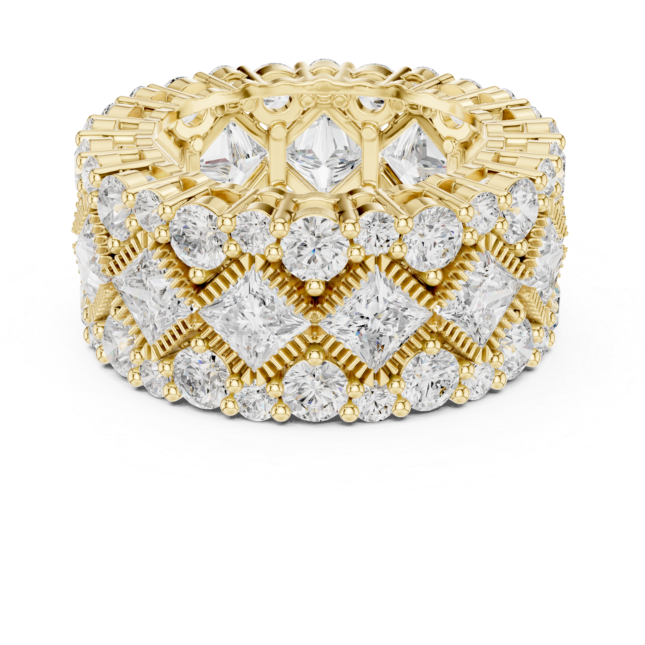 Bright Fishtail Lab Grown Diamond Ring