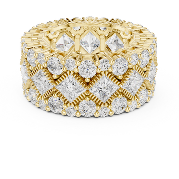 Bright Fishtail Lab Grown Diamond Ring