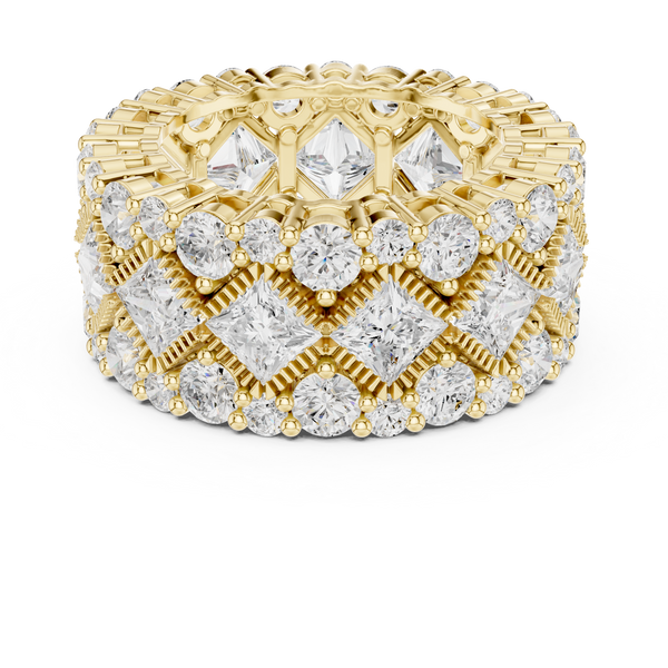 Bright Fishtail Lab Grown Diamond Ring