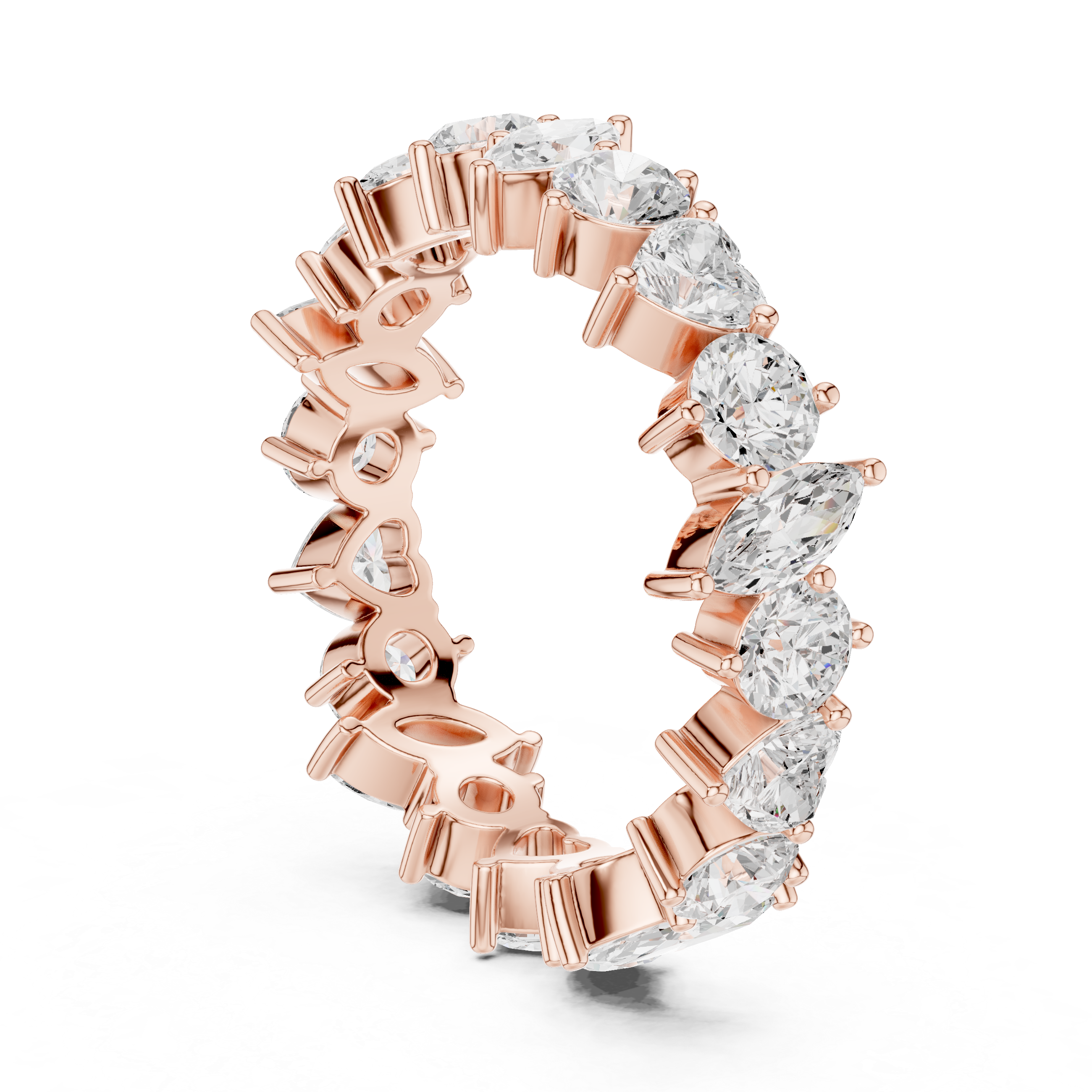 Tapered Baguette Lab Grown Diamond Ring